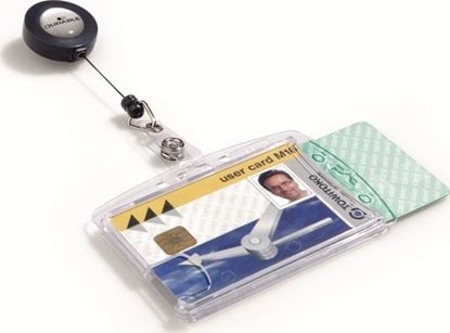 Attēls no Durable HOLDER NA 2 KARTY DURABLE AKRYLOWY + MECHANIZM