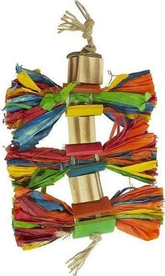 Изображение Duvo+ Duvo+ Zabawka Dla Ptaków Kokardki 25x15x3cm