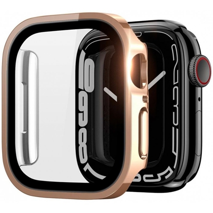 Изображение Dux Ducis Hamo Apple Watch Series 7/8/9 Case (PC) 41MM Rose Gold