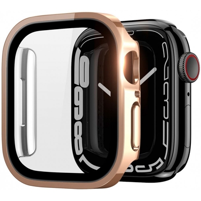 Изображение Dux Ducis Hamo Apple Watch Series 7/8/9 Case (PC) 45MM Rose Gold