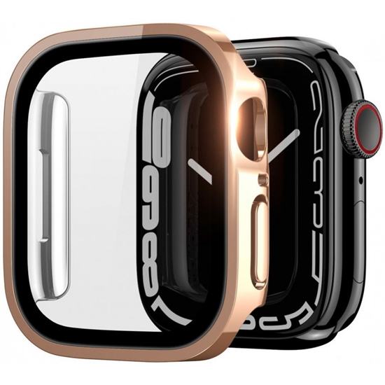 Изображение Dux Ducis Hamo Apple Watch Series 7/8/9 Case (PC) 45MM Rose Gold