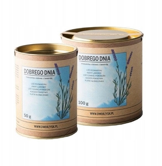 Изображение Dworzysk - Dobrego Dnia - Harbata sypana 100g - Opakowanie uzupeniajce