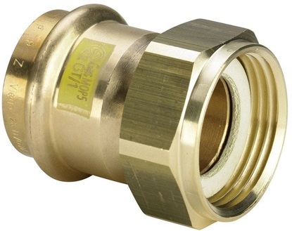 Picture of Dwuzczka z SC 15 x 1/2 braz / (gaz) blyszczacycznik do rur