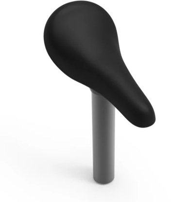 Attēls no Early Rider balnelis, juodas 25.4x150mm Post