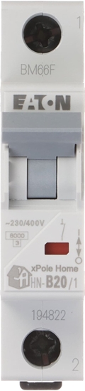 Picture of Eaton WYCZNIK NADPRDOWY HN-B20/1 JEDNOFAZOWY 20A TYP B EATON