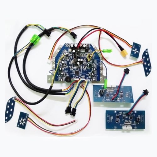 Picture of EBoard M05 PCB KIT (2pcs gyro PCB/Bluetooth PCB/speaker/remote/light PCB's) Blue