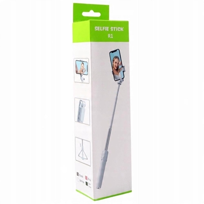 Attēls no Selfie stick EcoBox UCHWYT DO TELEFONU SELFIE R1 STATYW + PILOT BLUETOOTH