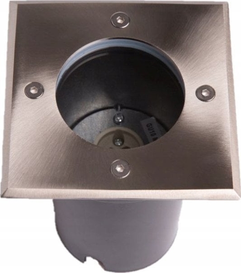 Picture of ECOLIGHT2 Eco Light EC79109 lampa najazdowa zewntrzna ogrodowa IP67 1x35W GU10 230V kwadratowa inox