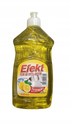 Attēls no Efekt - pyn do mycia naczy, 0,5 l - cytrynowy