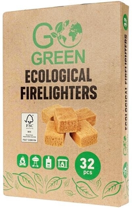 Attēls no Ekologiskie aizdedzinasanas kubini 32 gab. 4743115011160