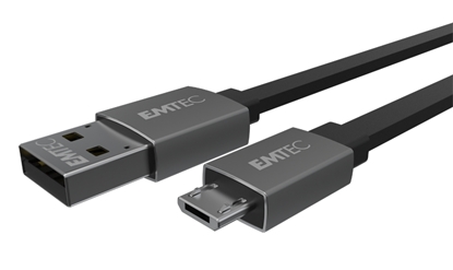 Attēls no Emtec Cable USB-A to micro-USB 1.2m