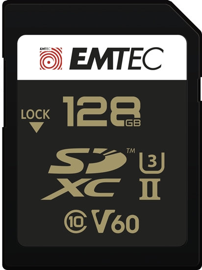 Изображение Emtec SDXC 128GB UHS-II V60 SpeedIN Pro+