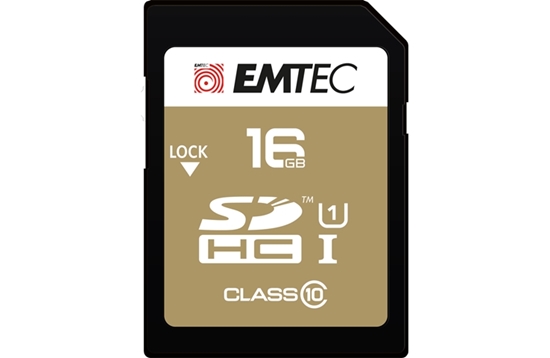 Изображение Emtec SDHC 16GB UHS-I U1 EliteGold