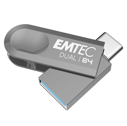 Picture of Emtec USB3.2 Type-C Dual D280 64GB