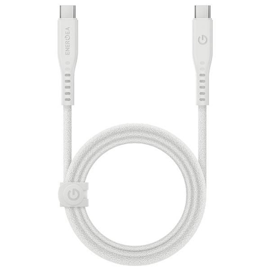 Picture of ENERGEA kabel Flow USB-C - USB-C 1.5m biały|white 