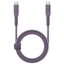 Picture of ENERGEA kabel Flow USB-C - USB-C 1.5m fioletowy|pu