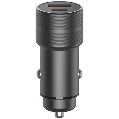 Picture of ENERGEA ład. sam. 1xUSB+1xUSB-C PD-QC 3.0 38W szar