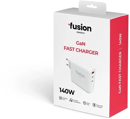 Изображение Energy GaN 140W USB-C / USB-A / 3A White