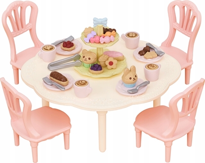 Picture of Epoch Sylvanian Families - Stó, krzesa i mnóstwo sodkoci (5742SYL)