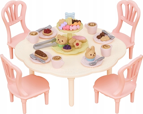 Picture of Epoch Sylvanian Families - Stó, krzesa i mnóstwo sodkoci (5742SYL)
