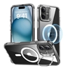 Picture of ESR ESR Classic Hybrid (HaloLock) case with stand for iPhone 16 Plus (transparent)