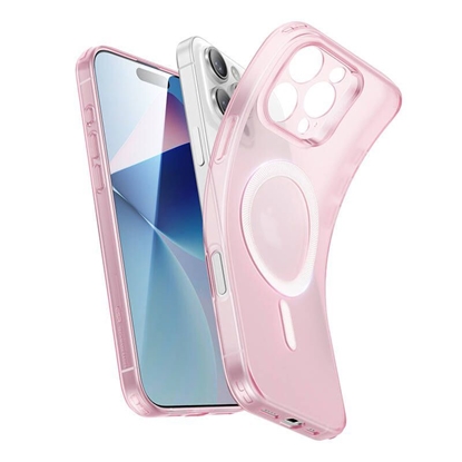 Picture of ESR Zero Clear Case (HaloLock) ESR case for iPhone 16 Pro (pink)