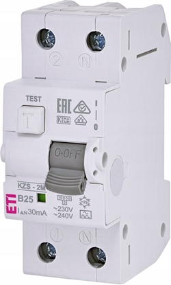 Attēls no Etipo Wyczniki rónicowoprdowe z czonem nadprdowym ETI-Polam 1P B25A 30MA A 002173206