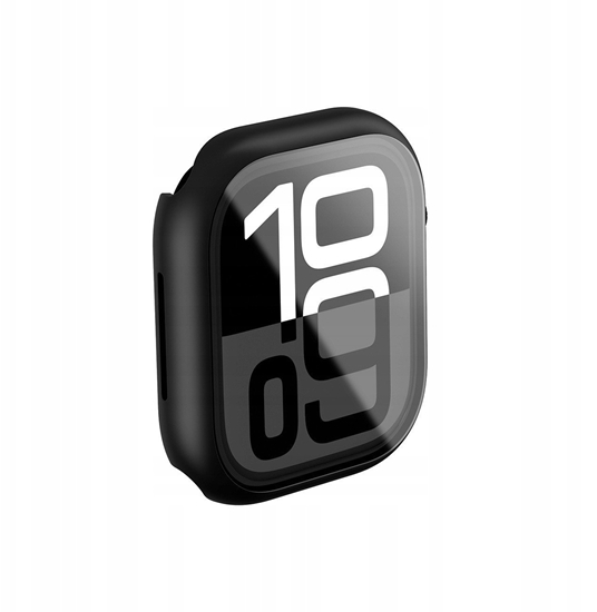 Изображение Etui ze szkem hartowanym AMAZINGTHING Radix Glass do Apple Watch 42mm - czarne