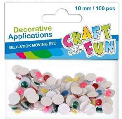 Attēls no Euro Trade Oczy samoprzylepne 10mm