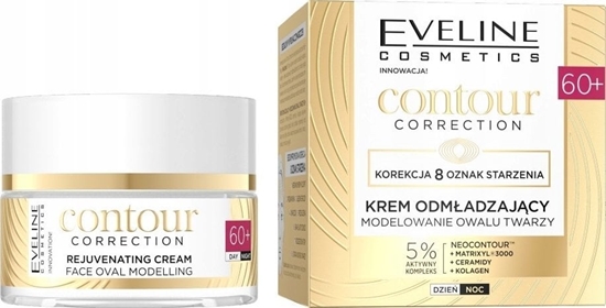 Picture of Eveline Contour Correction krem odmadzajcy modelujcy owal twarzy 60+ 50ml