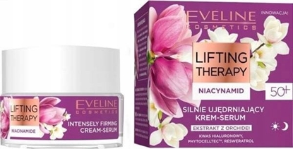 Picture of Eveline Lifting Therapy Niacynamid 50+ silnie ujdrniajcy krem-serum na 50ml