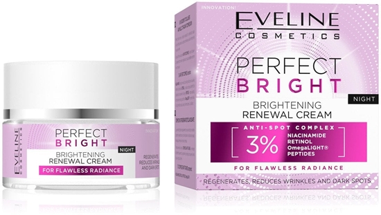 Picture of Eveline Perfect Bright Krem rozjaniajcy i regenerujcy do twarzy na noc 50ml