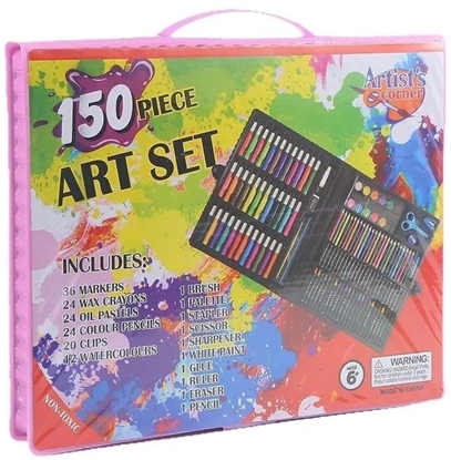 Picture of Extralink | Zestaw artystyczny do malowania | art set 150 elementów