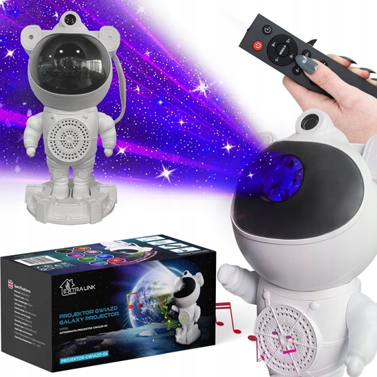 Изображение ExtraLink EXTRALINK HOME ASTRONAUTA Z GONIKIEM PROJEKTOR GWIAZD 05