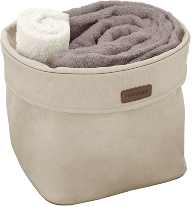 Attēls no Fabric box L 28x28x23cm Ego Ecru 8004226770244