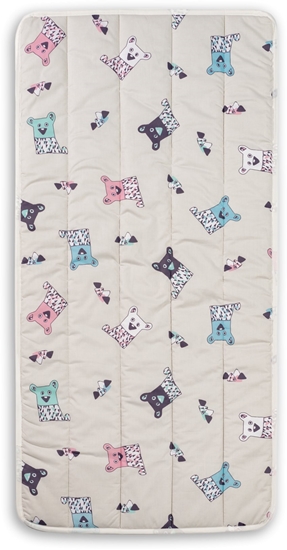 Picture of Familon Original Print baby quilted mattress, 120 x 60