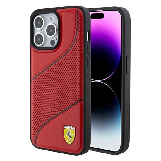 Picture of Ferrari FEHCP15LPWAR iPhone 15 Pro 6.1" czerwony|r