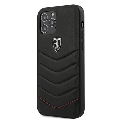 Attēls no Ferrari FEHQUHCP12LBK iPhone 12 Pro Max 6,7" czarn