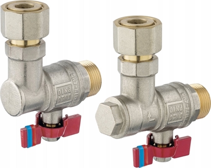 Picture of Ferro Zestaw zaworów ktowych pod kocio 1-funkcyjny