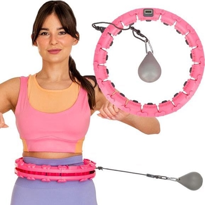 Picture of FH03 PINK HULA HOP Z OBCINIKIEM I LICZNIKIEM STOCK