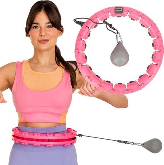 Picture of FH03 PINK HULA HOP Z OBCINIKIEM I LICZNIKIEM STOCK
