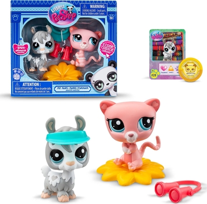 Picture of Figurka Inne LITTLEST PET SHOP DWUPAK 2 figurki PIESKI zwierztka do ZBIERANIA kolekcja
