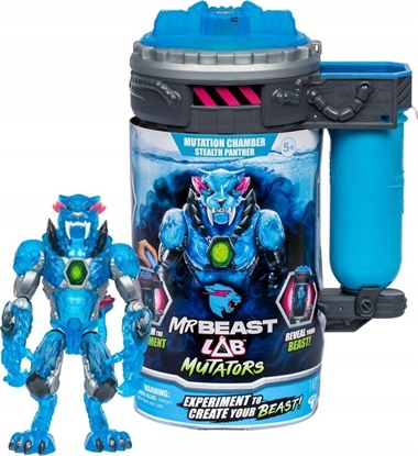 Изображение Figurka Usorteret MrBeast Lab MR. BEAST LAB Mutator Action Figs -Stealth Panther