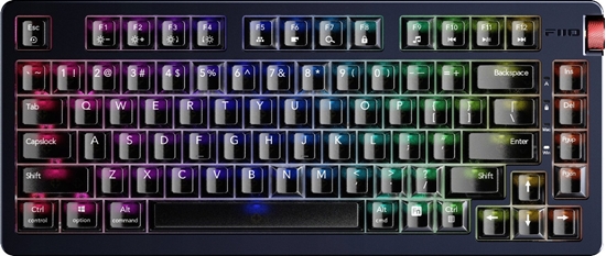 Picture of FiiO KB3 black - Mechaniczna klawiatura z DAC