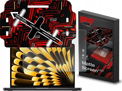 Picture of Filtr GrizzGlass Folia matowa GrizzGlass MatteScreen Easy do Apple MacBook Air 13" 2023