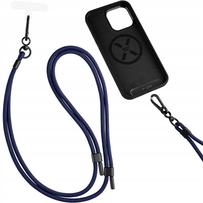 Picture of FIXED Universal Lanyard for Mobile Phones - uniwersalna smycz do telefonu niebieska - Gwarancja bezpieczestwa. Proste raty. Bezpatna wysyka od 170 z.