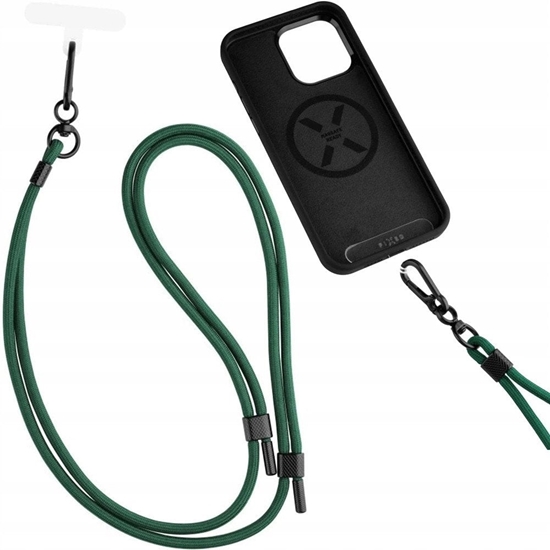 Picture of FIXED Universal Lanyard for Mobile Phones - uniwersalna smycz do telefonu zielona - Gwarancja bezpieczestwa. Proste raty. Bezpatna wysyka od 170 z.