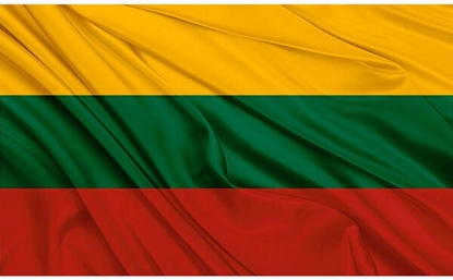 Attēls no FLAG OF LITHUANIA FOR BALCONY 100X170CM