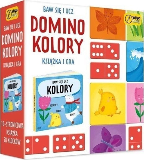 Изображение Foksal *****Baw si i ucz Domino kolory Puzzle 98695