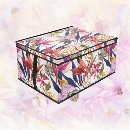 Attēls no Folding box L size 50x40x25cm Floral Beauty 8000303311317